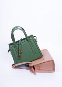 What Size Handbag Should I Buy? two handbags in different styles on a white background